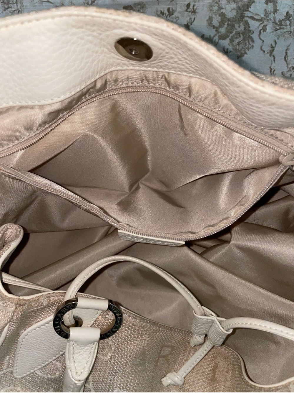 Bulgari Logo Drawstring Tote - Picture 11 of 16